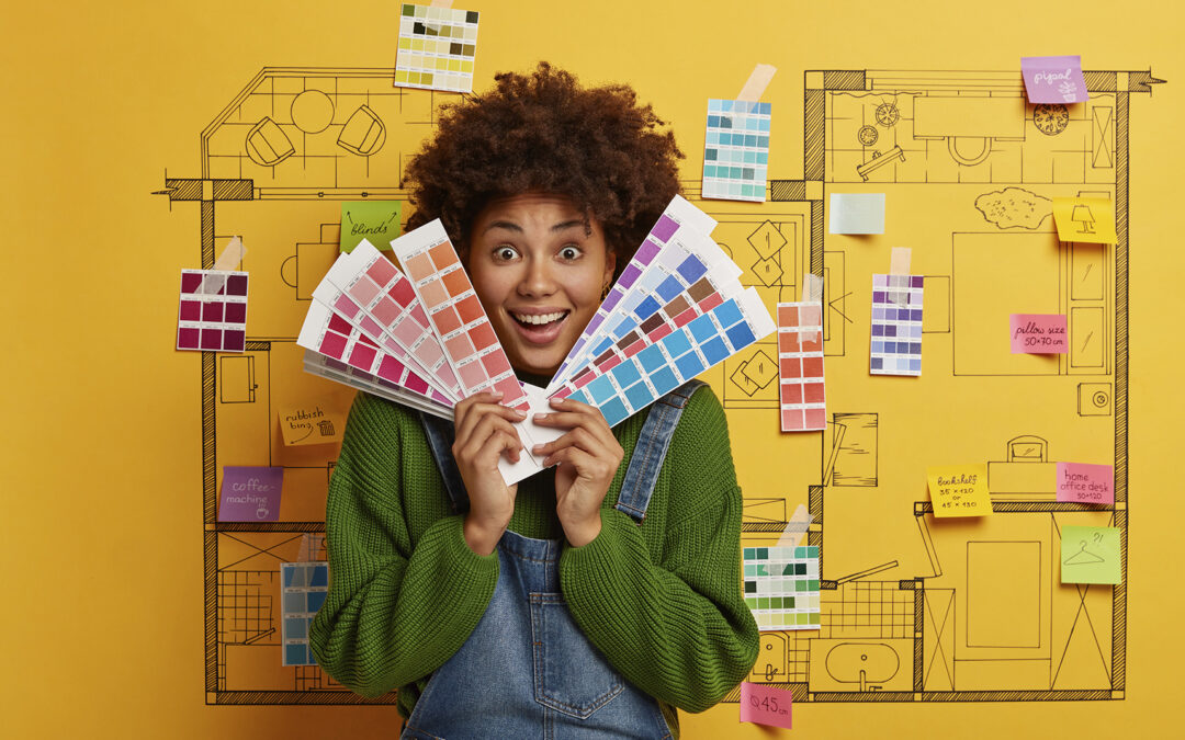 Aprenda como escolher a paleta de cores ideal para sua casa