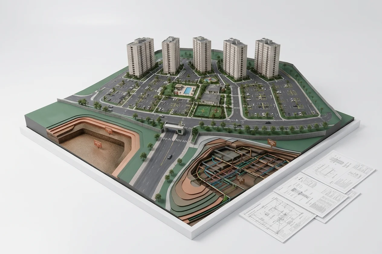 projeto de infraestrutura para galpões