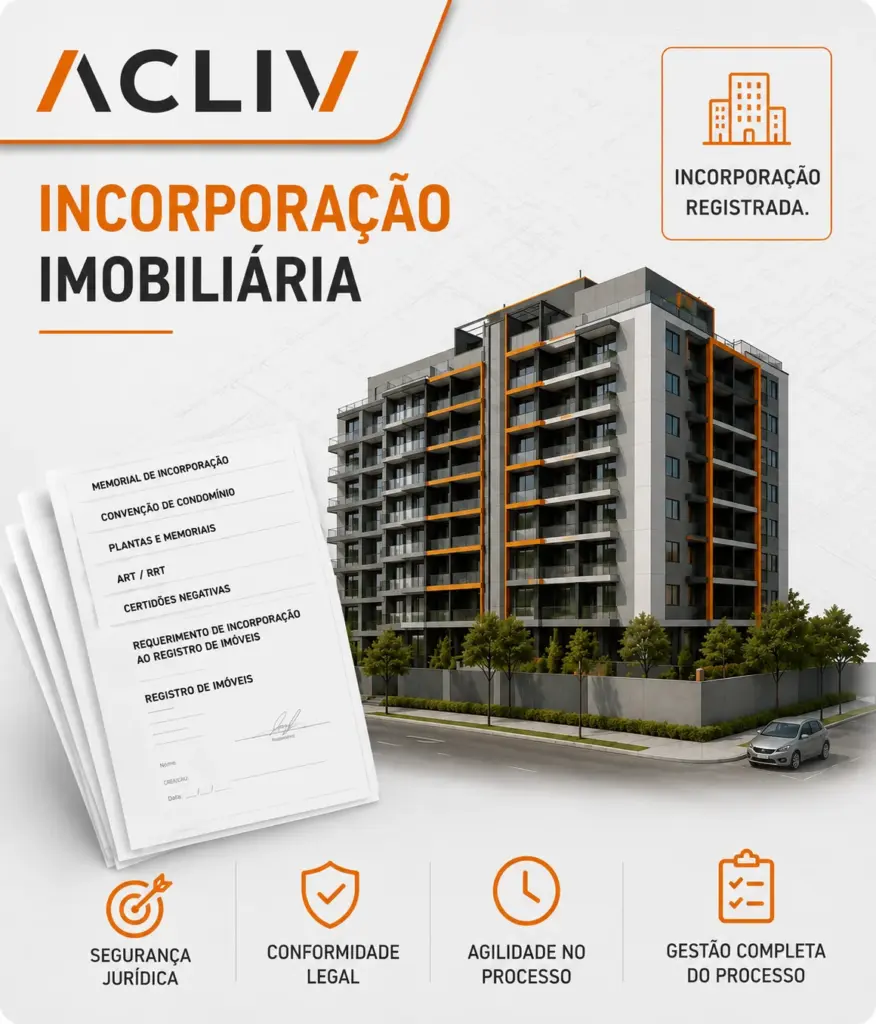 Incorporação Imobiliária e Instituição de Condomínio
